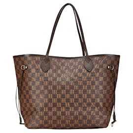 Louis Vuitton-Louis Vuitton Damier Neverfull MM Shoulder Bag-Brown