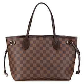 Louis Vuitton-Louis Vuitton Damier Neverfull PM Tote Bag-Brown,Damier ebene
