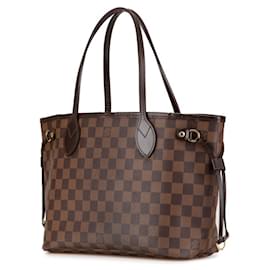 Louis Vuitton-Louis Vuitton Damier Neverfull PM Tote Bag-Brown,Damier ebene