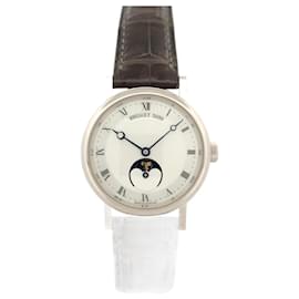 Breguet-NEW BREGUET CLASSIQUE 9087BB 30MM AUTOMATIC 18K GOLD MOONPHASE-Silvery