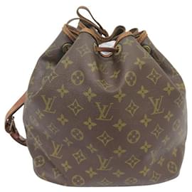 Louis Vuitton-VINTAGE LOUIS VUITTON NOE PM M40818 MONOGRAM CANVAS HAND BAG-Brown