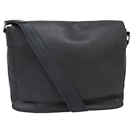 Louis Vuitton-LOUIS VUITTON ROMAN TAIGA LEATHER ANTHRACITE M32682 MESSENGER BAG-Dark grey