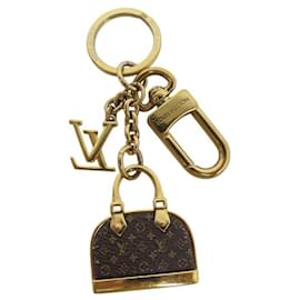 Louis Vuitton-LOUIS VUITTON KEYCHAIN ALMA MONOGRAM M01799 BAG KEY RING-Golden