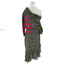 Autre Marque-SALONI Dresses T.UK 12 Silk-Red