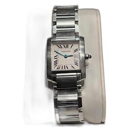 Cartier-Tank-Silvery