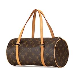Louis Vuitton-Louis Vuitton Monogram Papillon 26 Handbag-Brown