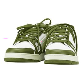 Louis Vuitton-Louis Vuitton Monogram LV Trainer Line Sneakers-White,Red