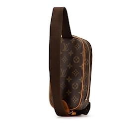 Louis Vuitton-Louis Vuitton Monogram Pochette Ganjou Body Bag-Brown