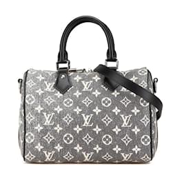 Louis Vuitton-Louis Vuitton Monogram Jacquard Speedy Bandouliere 25 Handbag-Brown,Black