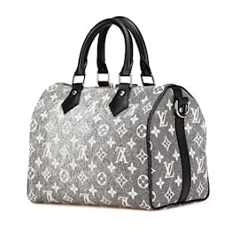 Louis Vuitton-Louis Vuitton Monogram Jacquard Speedy Bandouliere 25 Handbag-Brown,Black