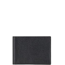 Gucci-Gucci Bi-fold Wallet in Black Leather-Black