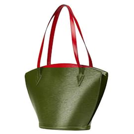 Louis Vuitton-Louis Vuitton Epi Saint Jacques Shoulder Bag-Red