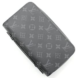 Louis Vuitton-Louis Vuitton Monogram Eclipse Long Wallet-Black,Monogram