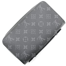 Louis Vuitton-Louis Vuitton Monogram Eclipse Long Wallet-Black,Monogram
