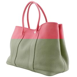 Hermès-Sac Tote PM Hermes Garden-Rose