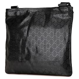 Gucci-Bolsa de Ombro Gucci GG Impressa-Verde oliva