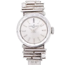 Autre Marque-Ulysse Nardin Cut Glass K14WG Diamond Hand-wound Watch-Other