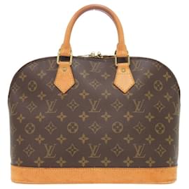 Louis Vuitton-Louis Vuitton Alma PM Monogram Handbag-Brown