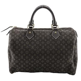 Louis Vuitton-Louis Vuitton Speedy 30 Handbag-Brown,Damier ebene