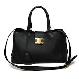 Céline-Celine Medium Apolline Shoulder Bag-Black