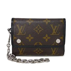 Louis Vuitton-Louis Vuitton Tri-fold Wallet-Brown,Black