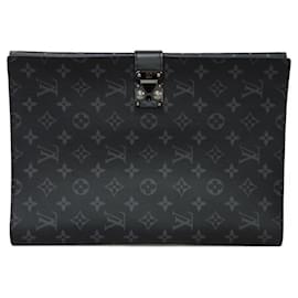 Louis Vuitton-Louis Vuitton Porto Document Frank GM Briefcase-Black