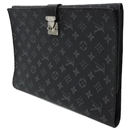 Louis Vuitton-Louis Vuitton Porto Document Frank GM Briefcase-Black