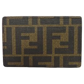 Fendi-Fendi Khaki Card Case-Khaki