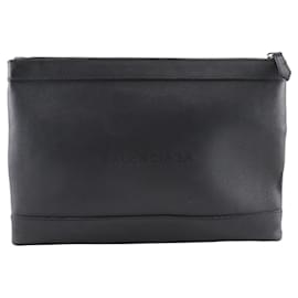 Balenciaga-Balenciaga Punching Clutch Bag-Black