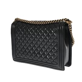 Chanel-Chanel Boy Chanel Chain Shoulder Bag-Black