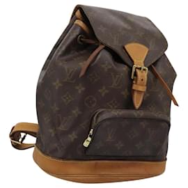 Louis Vuitton-LOUIS VUITTON Monogram Montsouris MM Backpack M51136 LV Auth nb335-Monogram