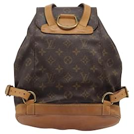Louis Vuitton-LOUIS VUITTON Monogram Montsouris MM Backpack M51136 LV Auth nb335-Monogram