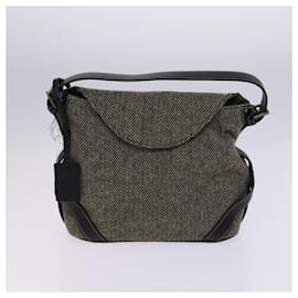 Autre Marque-Poro Ralph Lauren Shoulder Bag Wool 2Set Gray Beige Auth bs23987-Brown,Beige