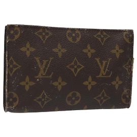 LOUIS VUITTON Monogram Bucket PM Accessory Pouch LV Auth th5816 Monogram