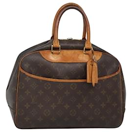 Louis Vuitton-LOUIS VUITTON Monogram Deauville Hand Bag M47270 LV Auth 116671-Monogram