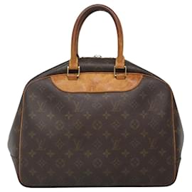 Louis Vuitton-LOUIS VUITTON Monogram Deauville Hand Bag M47270 LV Auth 116671-Monogram