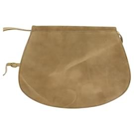 Autre Marque-Burberrys Shoulder Bag Suede Beige Auth BD1377-Beige