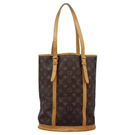 Louis Vuitton-LOUIS VUITTON Monogram Bucket GM Shoulder Bag M42236 LV Auth BD1233-Monogram