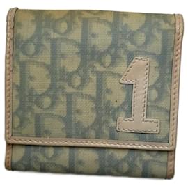 Dior-DIOR Wallets T.  Leather-Blue