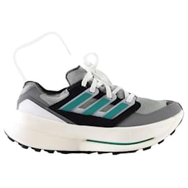 Adidas-Leather sneakers-Grey