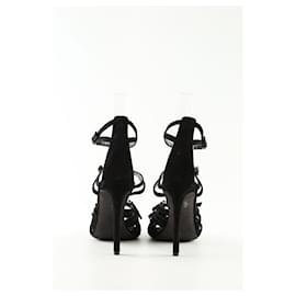 Giambattista Valli-Suede heels-Black