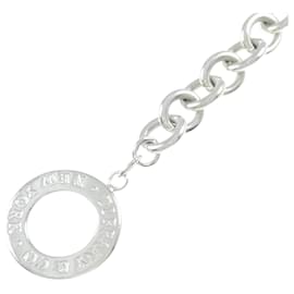 Tiffany & Co-Pulseira charm Tiffany em prata 925-Outro