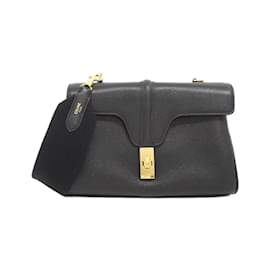 Céline-Celine Teen Soft 16 Shoulder Bag-Black