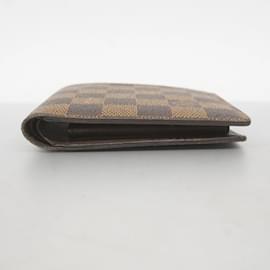 Louis Vuitton-Louis Vuitton Damier Porte-Bie Carte Credit Monet Wallet-Damier ebene