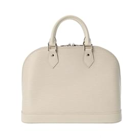 Louis Vuitton-Louis Vuitton Epi Alma Ivoire Handbag-Eggshell