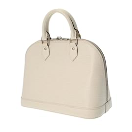 Louis Vuitton-Louis Vuitton Epi Alma Ivoire Handbag-Eggshell