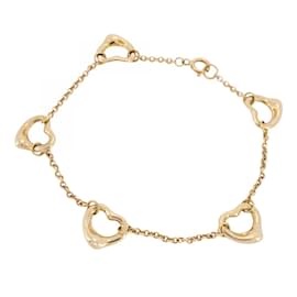 Tiffany & Co-Pulseira charm coração Tiffany em ouro amarelo 18K-Outro