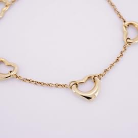 Tiffany & Co-Pulseira charm coração Tiffany em ouro amarelo 18K-Outro