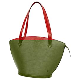 Louis Vuitton-Louis Vuitton Epi Saint Jacques Shoulder Bag-Red
