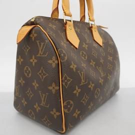 Louis Vuitton-Louis Vuitton Monogram Speedy 25 Handbag-Brown